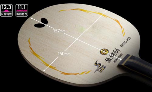 Kích thước cốt vợt bóng bàn - chọn mua vợt bóng bàn